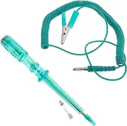 BUGUUYO Automotive Circuit Tester Durable Voltage Tester for Car Electrical Maintenance Compact Design with Overload Protection for Safe Use for Circuit Repair Voltage Detection