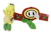 New 2018 Nintendo Good Stuff Plush Super Mario Fire Flower & Koopa Troopa 6 In