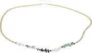 [BESTYASH] Versatile Adjustable Waist Belt Glass Bead Stone Wrist Chain Stylish Summer Accessory for Ladies Teens Au
