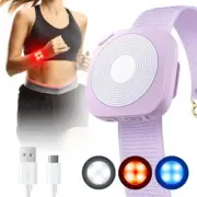 Running Lights for Runners with 130dB Loud Safety Alarm, USB-C LED Safety