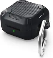 elago Armor Case Compatible with Samsung Galaxy Buds FE (2023), Compatible with Samsung Galaxy Buds2 Pro/Galaxy Buds2 / Buds Pro, Compatible with Galaxy Buds Live [US Patent Registered] (Black)