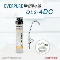 在飛比找Yahoo奇摩購物中心優惠-【Everpure】美國原廠 QL2-4DC 單道淨水器(自