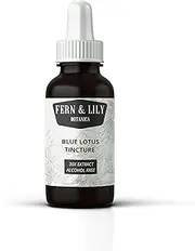 Fern & Lily - Blue Lotus Tincture - 30ml Glass Dropper Bottle