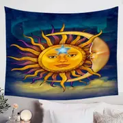 Star Sun Moon Tapestry