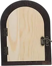 NULYLU Switch Sticker Door Plate Light Door Covers Outdoor Light Switch Cover Wood Plate Paintable Switch Plate Covers Outlet Cover Wall Socket Cover Wood Light Switch Cover