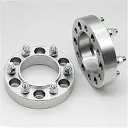 Wivplex Spacers 2Pieces 30/35/40mm PCD 6x139.7 CB 110mm, Forge Aluminum Wheel Spacer Adapter 6 Lug Suit, for Universal Car M12XP1.25 Shims Plate Car Wheel Spacer(Black 50mm)