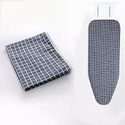 36x13in 39x13in 43x14in Heat Resistant Iron Board Cover, Cotton Ironing Board Replacement Cover, Ironing Mat Drawstring Tightening(39x13in/100x34cm)