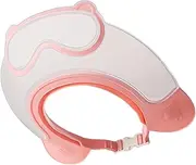 Toddler Shower Cap Shield - Waterproof Adjustable Kids Shower Cap,Bathing Accessories for Girls Boys Shampoo Hair Washing
