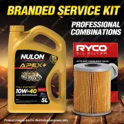 Ryco Oil Filter 5L APX10W40 Engine Oil Service Kit for Volkswagen Golf Mk Passat