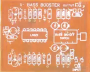 LM324 IC X- Bass Booster Pre Amplifier PCB DIY Kit for STK Transistor amplifiers
