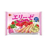在飛比找蝦皮購物優惠-大賀屋 日本製 北日本 草莓愛麗絲威化餅乾棒 愛麗絲威化餅 