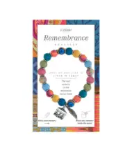 NEW JILZARA Clay Beads CHARM REMEMBRANCE MESSAGE BOX MULTI COLOR Bracelet