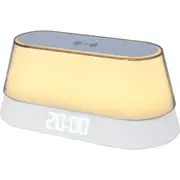 EKO Alarm Clock with Wireless Charge Bluetooth Speaker