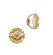 1 Pair Replacement Screw On Screw Off Earnut Constant Earring Back BACKING
