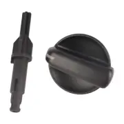 AC Heater Climate Control Panel Knob AND Shaft Fit Mitsubishi 2002-2006 LANCER (for: Mitsubishi)