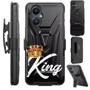 V Holster For OnePlus Nord N20 5G Phone Case kickstand Cover KING CROWM