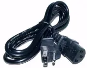 3 PRONG POWER CORD AC ADAPTER CABLE FOR XBOX 360 NEW ( No Notch)