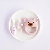 在飛比找蝦皮商城精選優惠-台灣 pink and blue 17CM DIY 粉色小熊