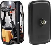 Heavy Equipment Truck Mirrors,Forklifts Rearview Mirror, Loader Mirr-ors, Compatible with Plow,Excavator,Dump truck,Lorry,Rear or Side View Reversing Mirrors 9x5inch (2Pcs)