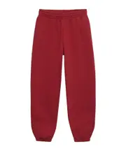 Elastic waist sweatpants S,XS,M red