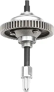 Metal Center Differential with Steel 54 Tooth 32 Pitch Spur Gear for Traxxas Slash 4x4 Rustler 4x4 Stampede 4x4 6780 RC Car
