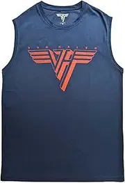 [Van Halen] Unisex Adult Classic Logo Cotton Tank Top