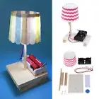 Kids Science Experiment DIY Toys Mini Wooden Table Lamp Gizmo Toys SFR