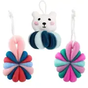 animal shaped exfoliating bath sponge (pack of 36)