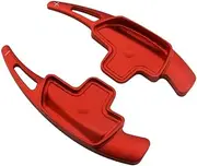 For Benz For C For E For Class W205 W213 For MB For GLE For C292 W166 W167 2016-2021 Car Steering Wheel Paddle Shifter Extend Sticker Style(Red)