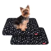 Dog Crate Mat (24" X 18") 2 Pack, Soft Dog Bed for Crate, Personalized Dog Cr...