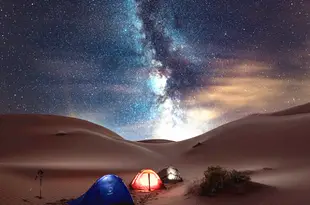 敦煌月牙灣沙漠露營基地Crescent Bay Desert Camp