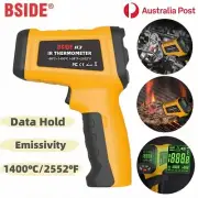 BSIDE H3 Digital Infrared Thermometer Laser IR LCD Temperature Meter Pyrometer