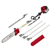Giantz 40CC Pole Chainsaw Hedge Trimmer 12in Chain