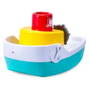 BB Junior Splash N Play Spraying Water/Pool Tugboat Bath/Shower Float Baby Toys