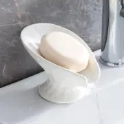 Self Draining Soap Dish,Soap Bar Holder for Shower,White Ceramic Soap Dishes ...