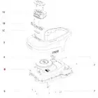 Bodywork Upper H500E Orginal Bluebird Robot Lawn Mower Navimow AB12.01.00.0198
