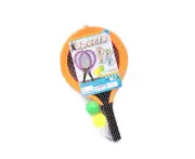 1Pair Kids Tennis Rackets with Badminton Balls Indoors Outdoors Playing Toy