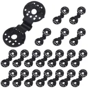 Brand New Shade Net Clip Sunshade Mesh Clip Inside/outside 20pcs Black