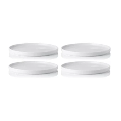 Noritake - Stax White Commercial Grade Dinner Plate 24.5cm Set of 4