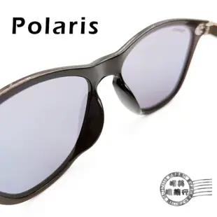 【明美鐘錶眼鏡】POLARIS太陽眼鏡/PS78977B/經典黑框/偏光太陽眼鏡