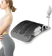 Back Stretcher, Spine Decompressor Massager Board, Ergonomic Posture Correction for Beginner or Experienced Yoga Enthusiast