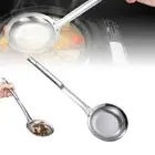 Fine Mesh Strainer Spoon Stainless Steel Colander for Grease and Foam