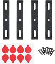 License Plate Holder – 4PCS Weatherproof Frameless Plate | Frame for Front and Rear Car Tags | Tag | Bracket for Cars | Trucks | | Rustproof | Rattle | Exterior Car Accessories