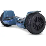 BULLET SX-4500 Hoverboard Scooter, 8.5" Wheels, 700W, Superior Self Balancing, UL Certified, LED Lights, Carry Bag, Navy Blue