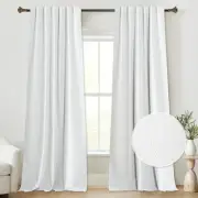 StangH White Blackout 52"W x 84"L (Pack of 2), Greyish