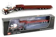 2022 DCP 1:64 *WHITE & SILVER* Mack Super-Liner w/Talbert 5553TA Trailer *NIB*