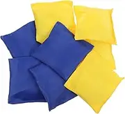 GOOHOCHY 8pcs Outdoor Bean Bag Toss Game for Durable and Fun Bean Bags for Hand Eye Coordination and Motor Skills Development