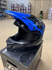 NEW OEM KLIM F3 RECOIL HELMET, ELECTRIC BLUE LEMONADE, XXL - 3769-001-160-013