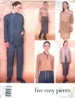 Vogue 2007 uncut separates pattern size 14-16-18 jacket dress top skirt pants