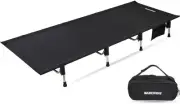 Lightweight Folding Tent Camping Cot Bed with Lever Lock, Easy Setup Portable...